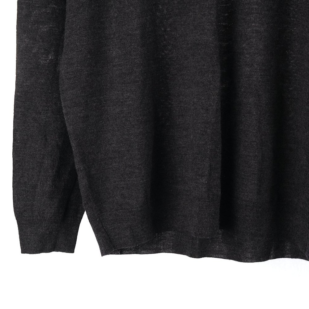 Club Room Gray Merino Wool Blend V-Neck Men's XL Lightweight Sweater - Picture 3 of 7